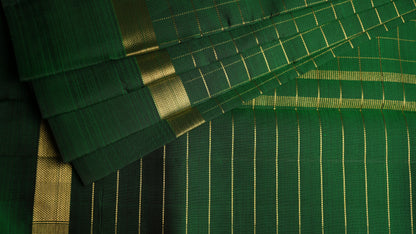 Ambaram Kanjivaram Silk Dupatta -AMB-EMEGR-01