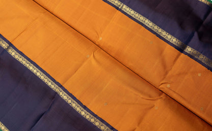 Amabaram Kanjivaram Silk Saree – AMB-YLW-015 (3 Gram Gold Zari)