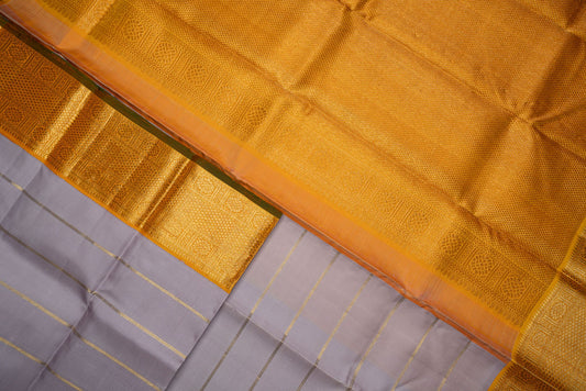 Amabaram Kanjivaram Silk Saree – AMB-GD-010 (3 Gram Gold Zari)