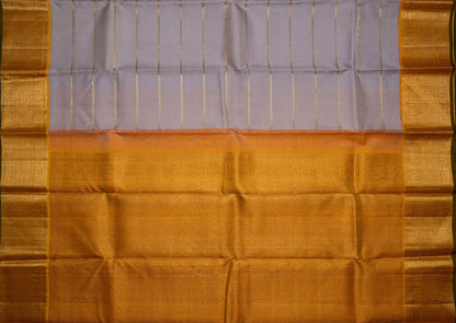 Amabaram Kanjivaram Silk Saree – AMB-GD-010 (3 Gram Gold Zari)