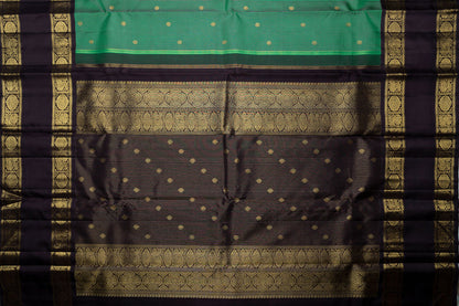 Amabaram Kanjivaram Silk Saree – AMB-GR-005 (3 Gram Gold Zari)