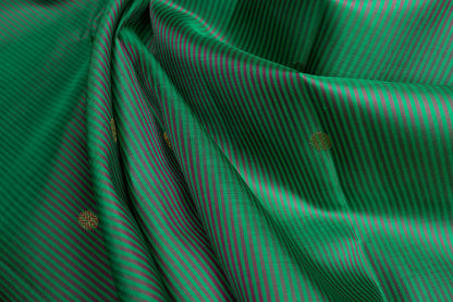 Amabaram Kanjivaram Silk Saree – AMB-GR-005 (3 Gram Gold Zari)