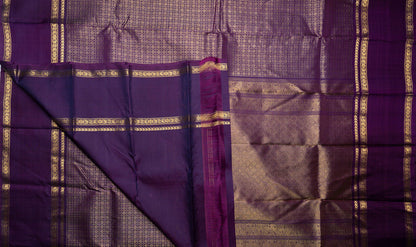 Amabaram Kanjivaram Silk Saree – AMB-PP-006 (3 Gram Gold Zari)